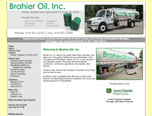 Tablet Screenshot of brahieroil.com